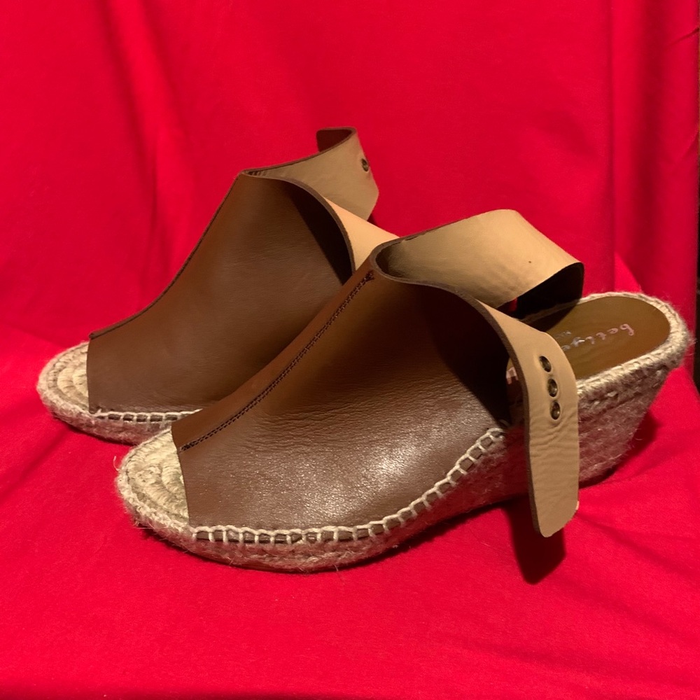 Bettye Muller wedge peep toes